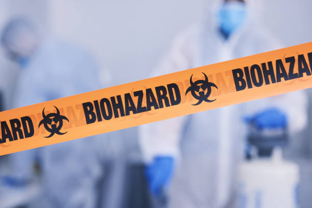 Professional Trauma Scene Cleanup technician working in Springville, UT